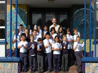 P4-P7 classes with Mr. Hennessy. | NI Water News